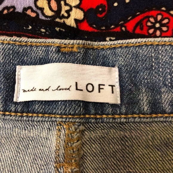Loft jean shorts with LA HEARTS‎ tank. - Picture 4 of 9